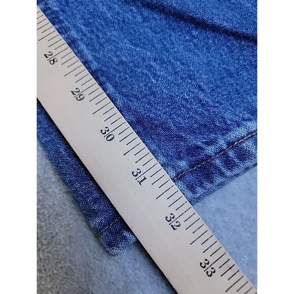 Vintage Wrangler Jeans Mens 36x32  MWZ Slim Straight Blue Cotton Western Mid - Picture 3 of 13